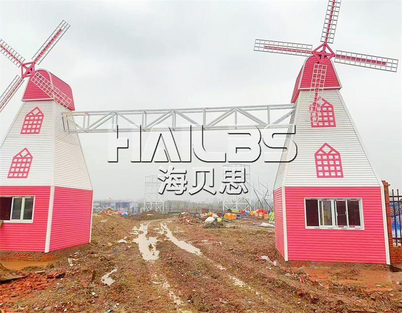 安徽無(wú)動(dòng)力親子樂園施工現(xiàn)場(chǎng)