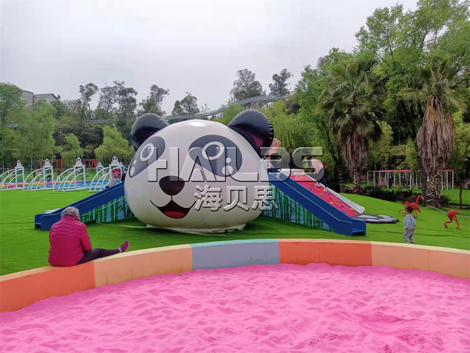 無(wú)動(dòng)力樂園--熊貓蹦床