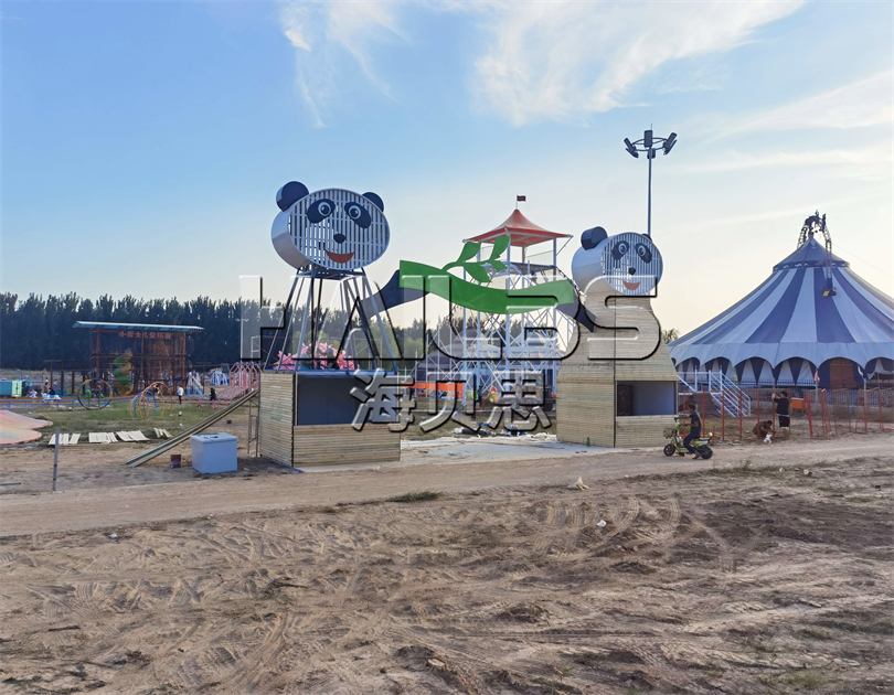 濮陽無動力樂園安轉現(xiàn)場