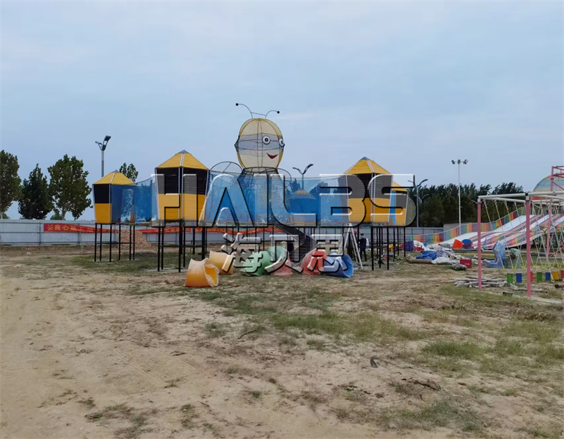 濮陽無動力樂園安轉現(xiàn)場