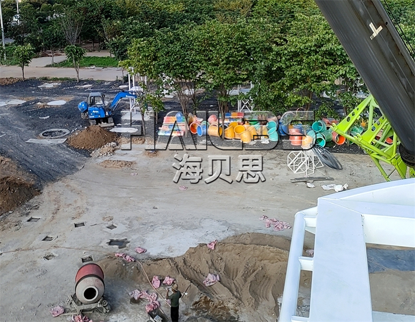 許昌恐龍撒歡樂園施工現場