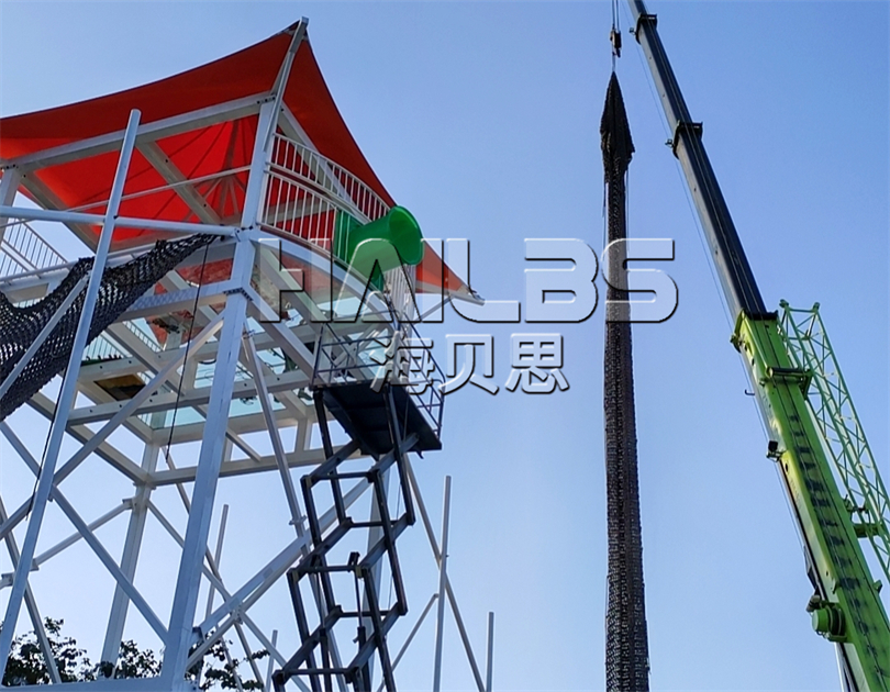 許昌恐龍撒歡樂園施工現場