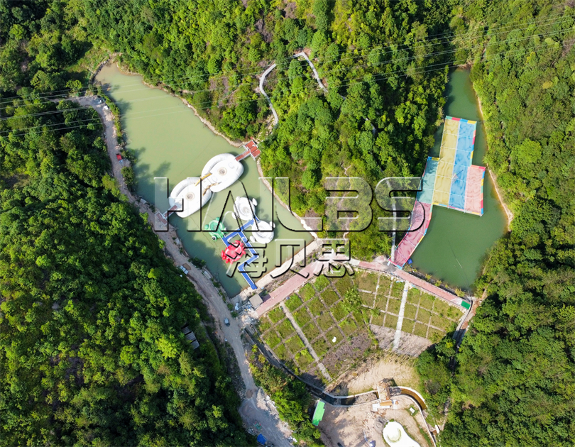 浙江東陽無動力樂園安裝現(xiàn)場